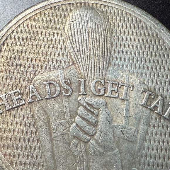 Heads or Tails Challenge coin Talisman - Picture 3 of 4